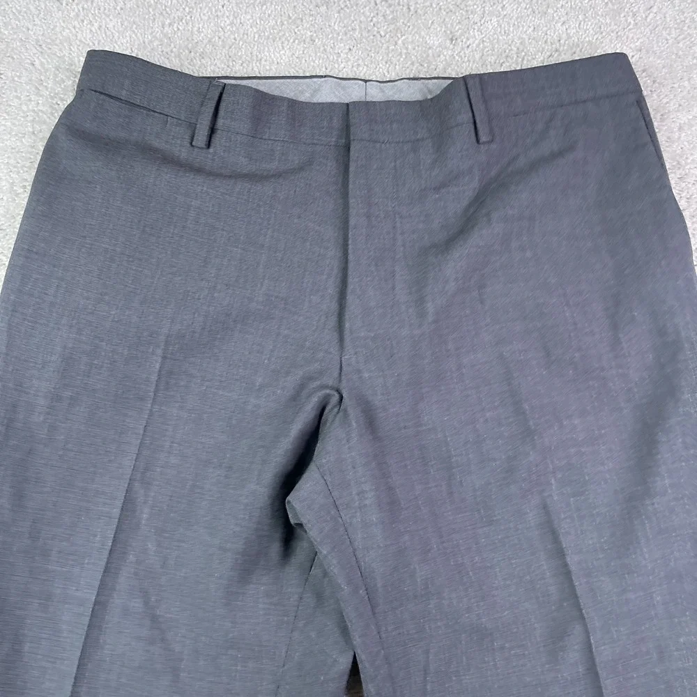 Banana Republic Pants Mens 34x30 Grey Classic Fit Stretch Wool Business Trousers